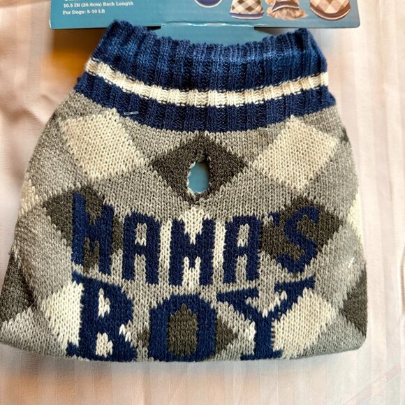 NWT Mama's Boy Pet Sweater X-Small - Picture 1 of 4